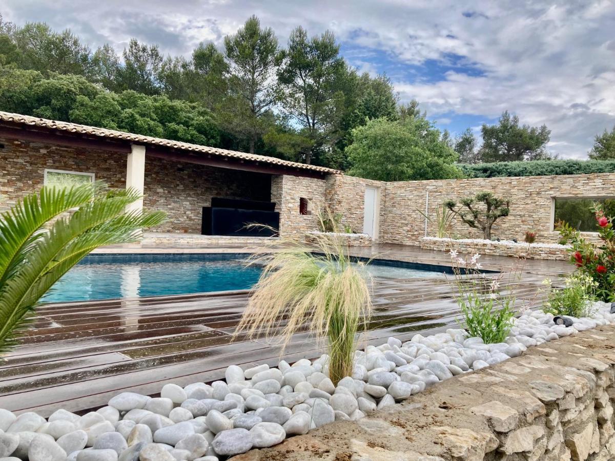 Magnifique Villa De Luxe Au Coeur De La Garrigue 님 외부 사진