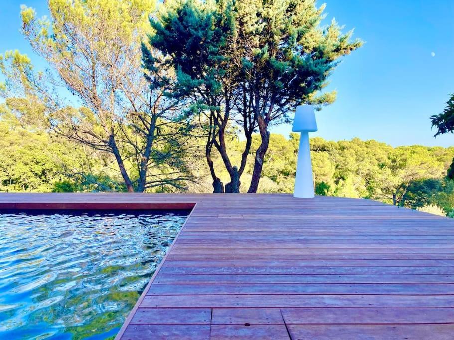 Magnifique Villa De Luxe Au Coeur De La Garrigue 님 외부 사진